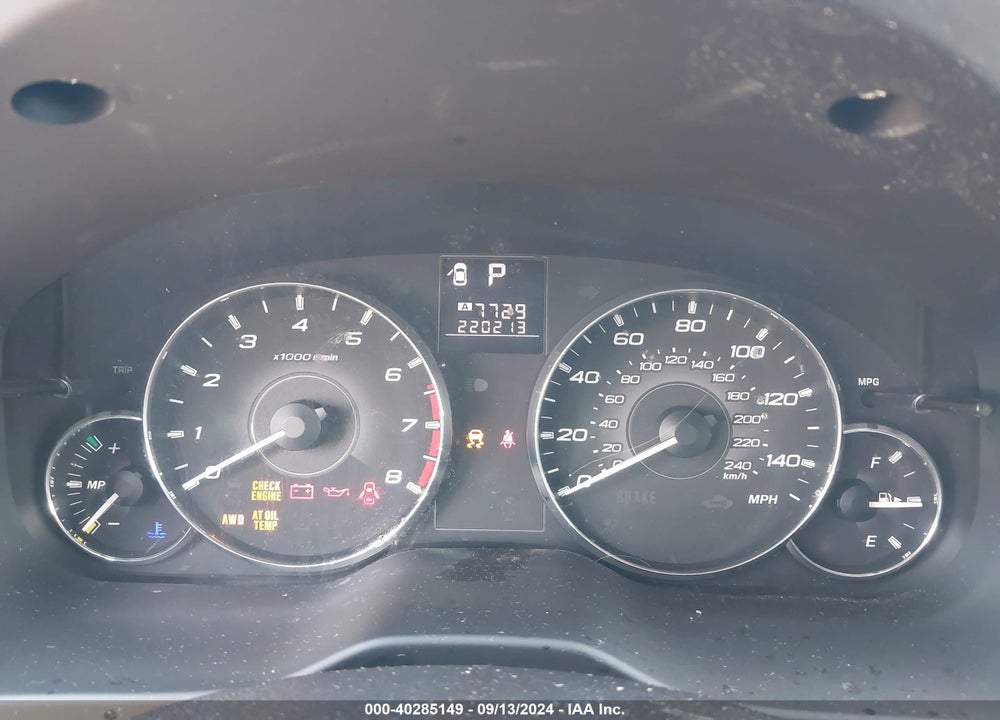 2011 SUBARU OUTBACK VIN: 4S4BRBLC9B3343015