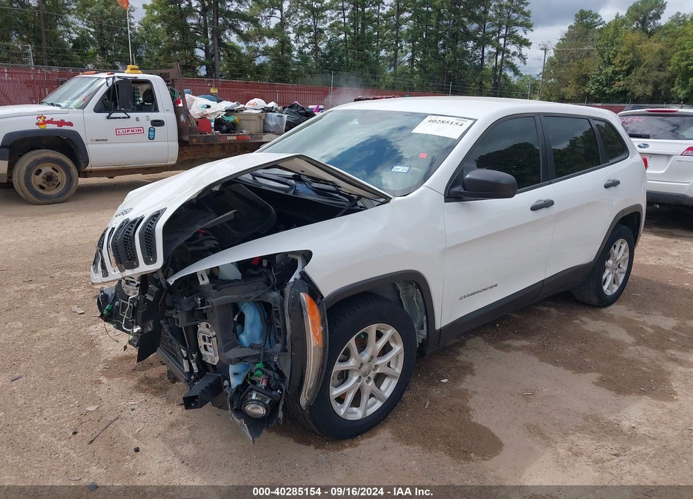 2015 CHERO JEEP KEE SPORT VIN: 1C4PJLABXFW535971