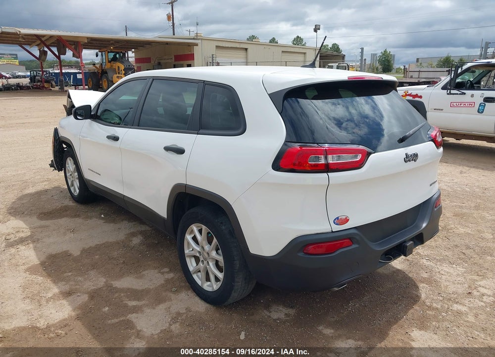 2015 CHERO JEEP KEE SPORT VIN: 1C4PJLABXFW535971