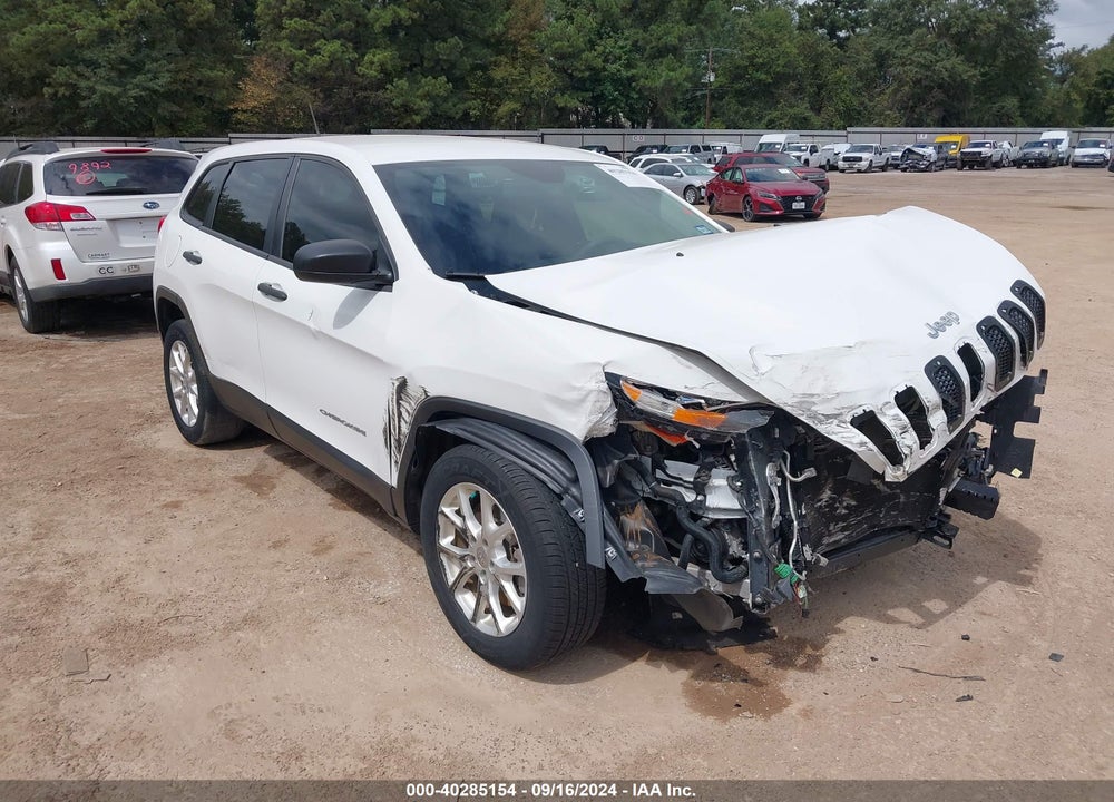 2015 CHERO JEEP KEE SPORT VIN: 1C4PJLABXFW535971