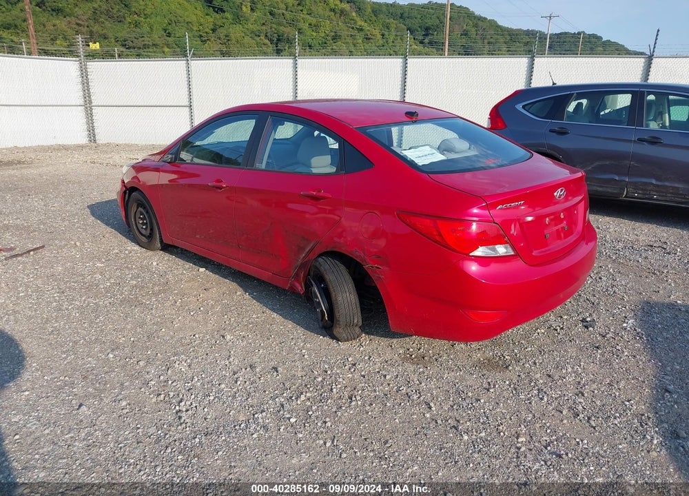 2016 HYUNDAI ACCENT SE VIN: KMHCT4AE8GU028116