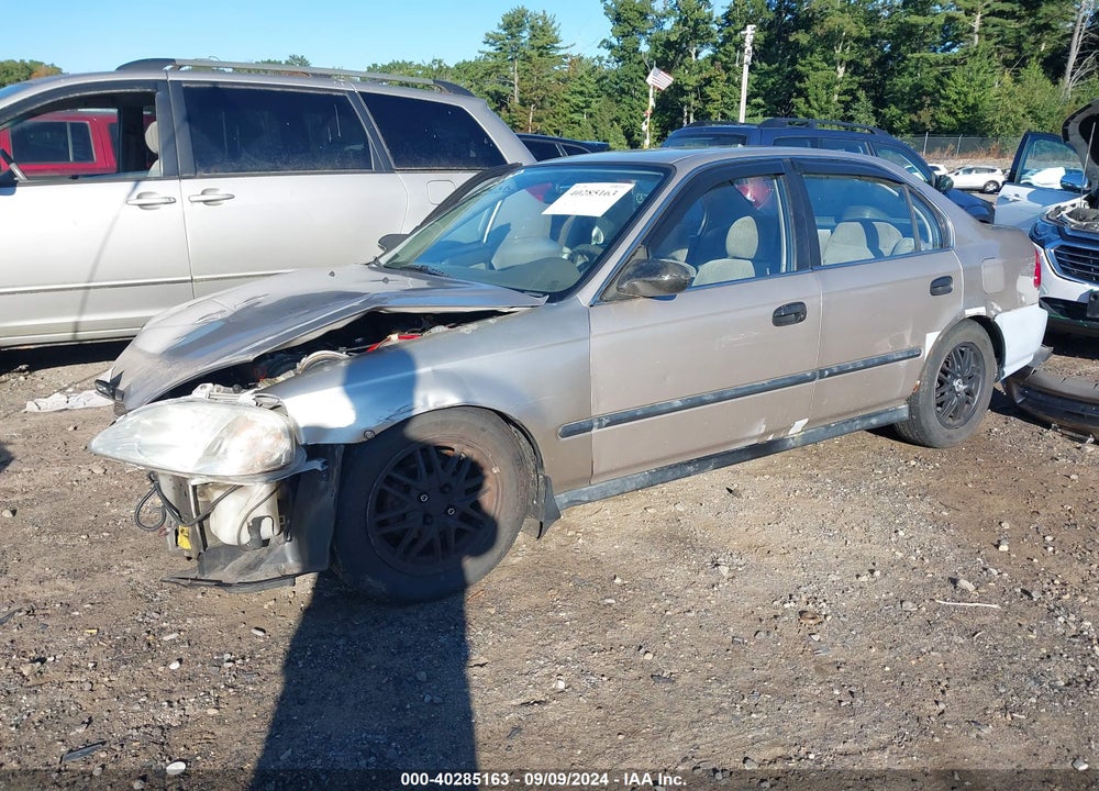 2000 HONDA CIVIC LX VIN: 1HGEJ6570YL044829