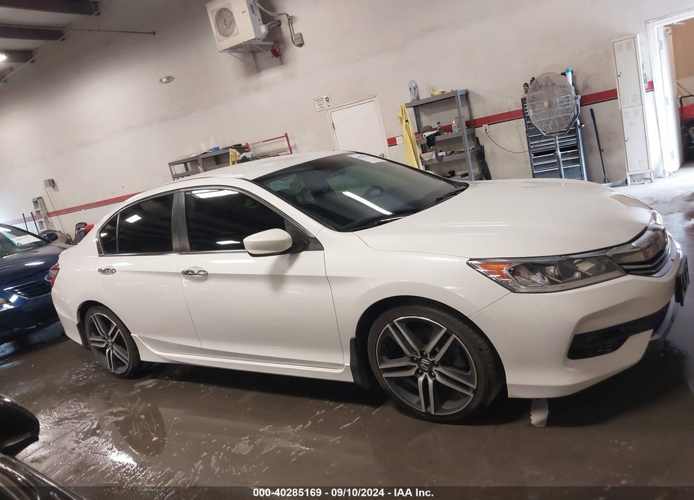 2016 HONDA ACCORD SPORT VIN: 1HGCR2F61GA164096