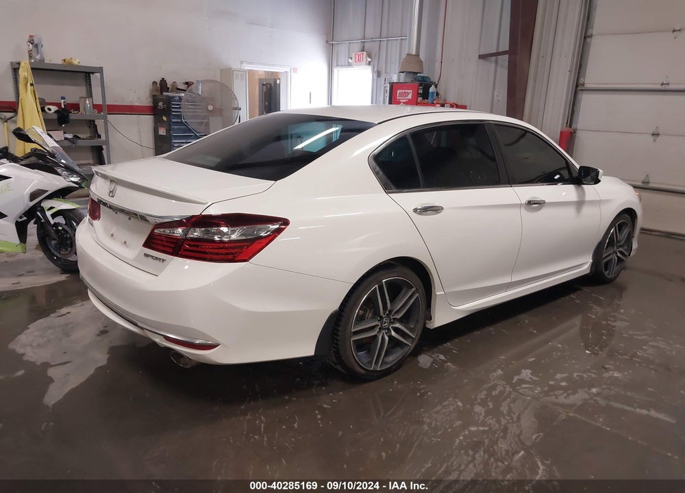 2016 HONDA ACCORD SPORT VIN: 1HGCR2F61GA164096