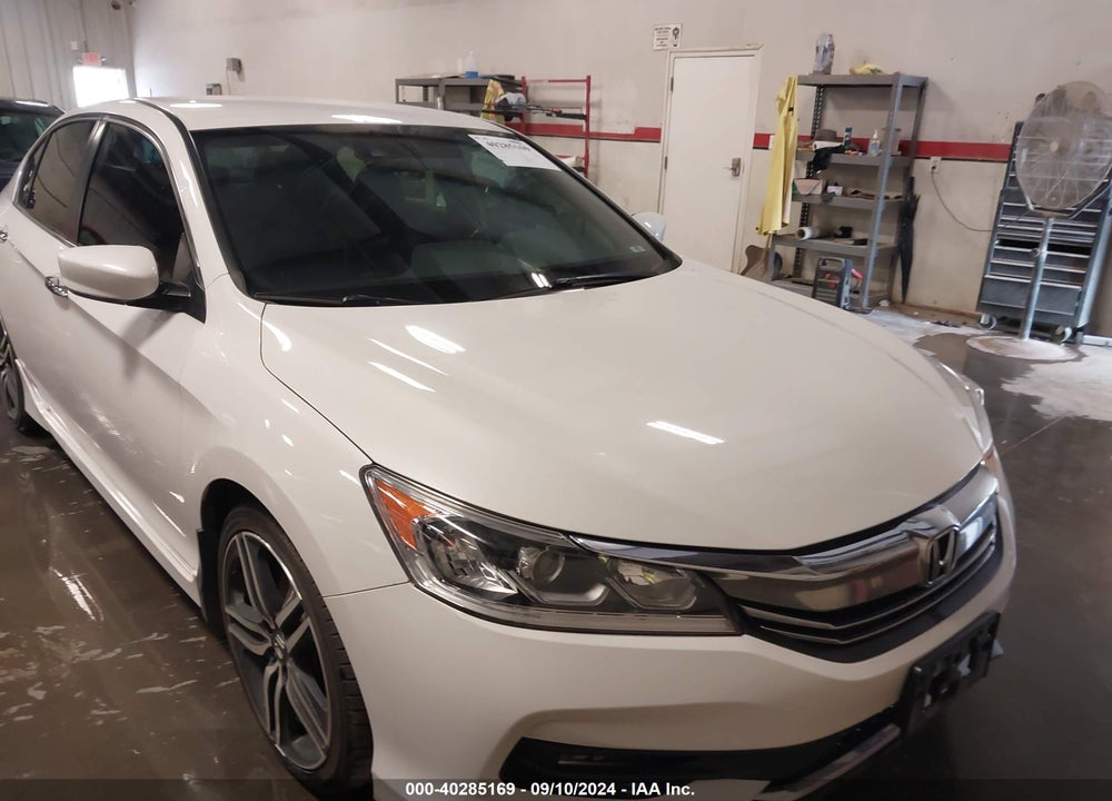2016 HONDA ACCORD SPORT VIN: 1HGCR2F61GA164096