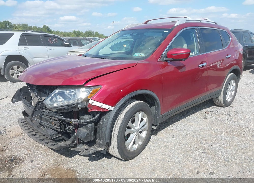 2016 NISSAN ROGUE SV VIN: JN8AT2MV7GW141186