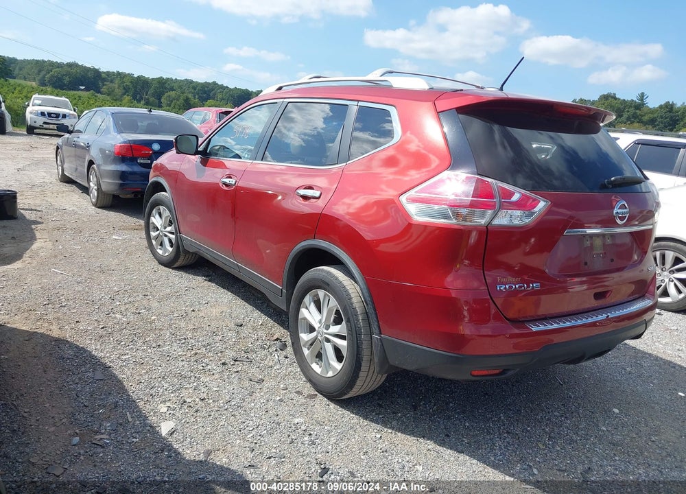 2016 NISSAN ROGUE SV VIN: JN8AT2MV7GW141186
