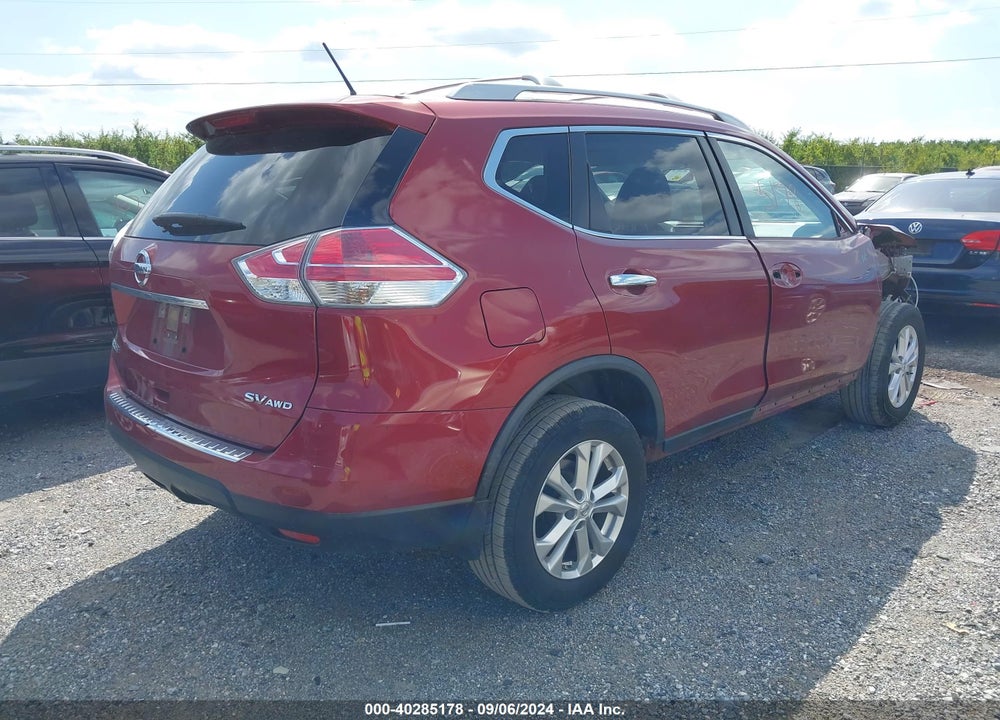 2016 NISSAN ROGUE SV VIN: JN8AT2MV7GW141186