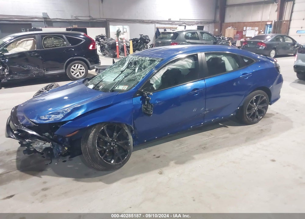 2020 HONDA CIVIC SPORT VIN: 2HGFC2F87LH569861