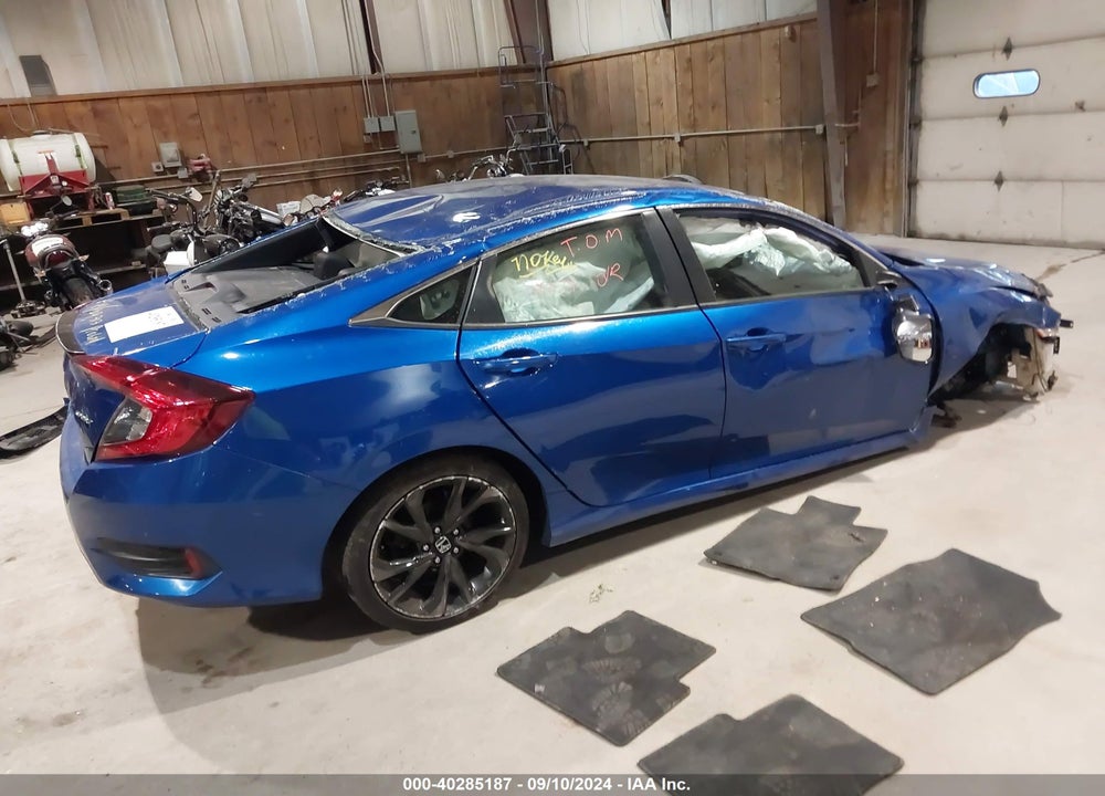 2020 HONDA CIVIC SPORT VIN: 2HGFC2F87LH569861