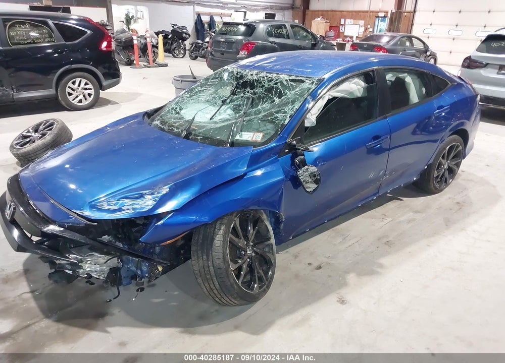 2020 HONDA CIVIC SPORT VIN: 2HGFC2F87LH569861