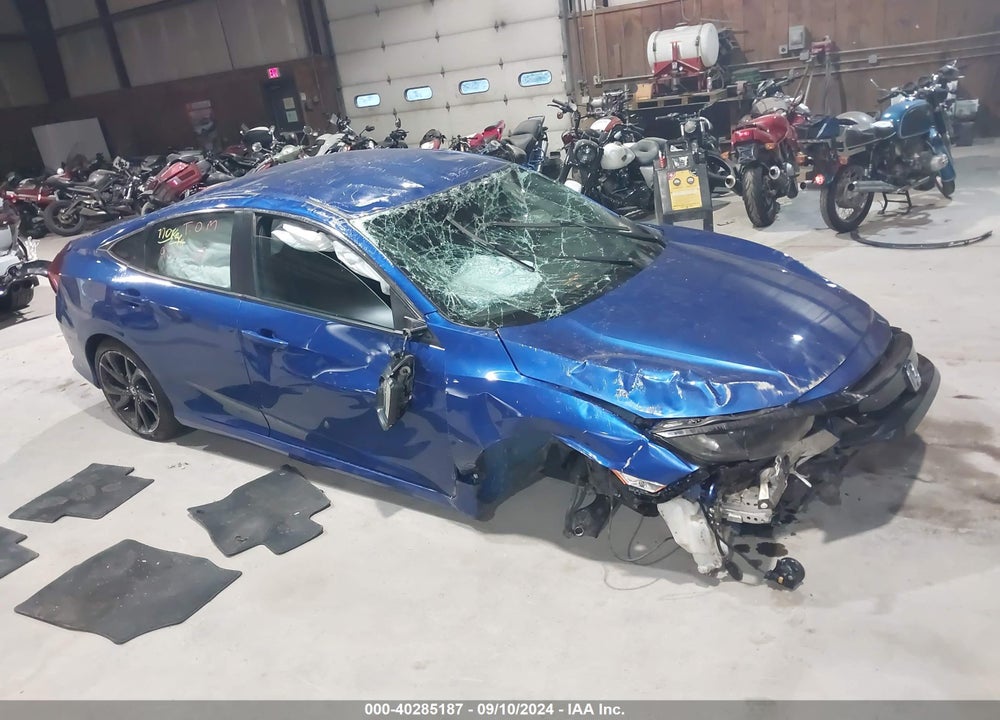 2020 HONDA CIVIC SPORT VIN: 2HGFC2F87LH569861