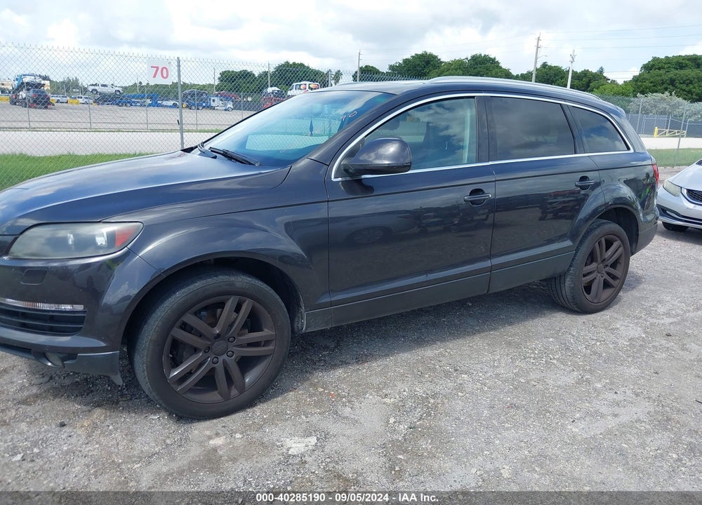 2009 AUDI Q7 3.6 PREMIUM VIN: WA1AY74L69D028315