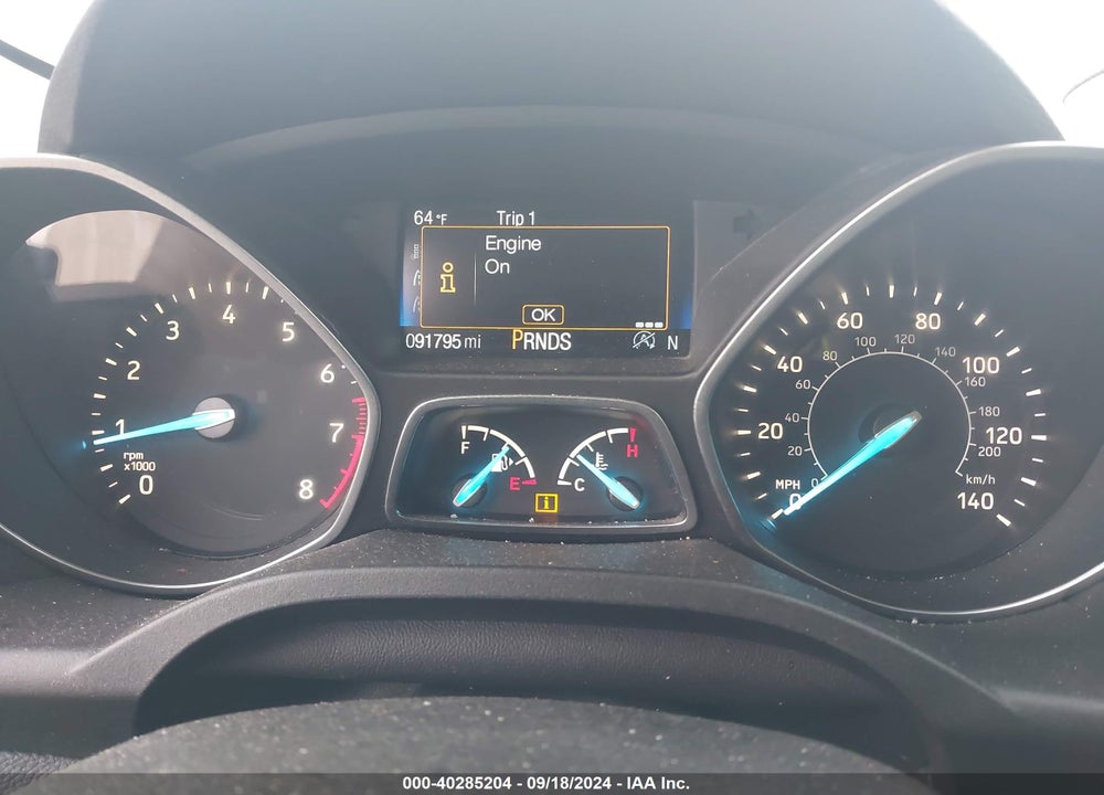 2017 FORD ESCAPE SE VIN: 1FMCU0G99HUE90833