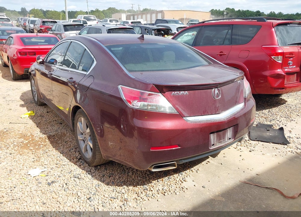 2012 ACURA TL 3.5 VIN: 19UUA8F58CA003275