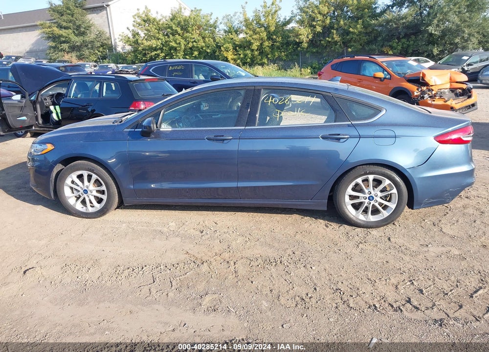 2019 FORD FUSION SE VIN: 3FA6P0HD2KR183679