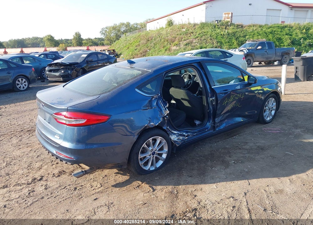 2019 FORD FUSION SE VIN: 3FA6P0HD2KR183679