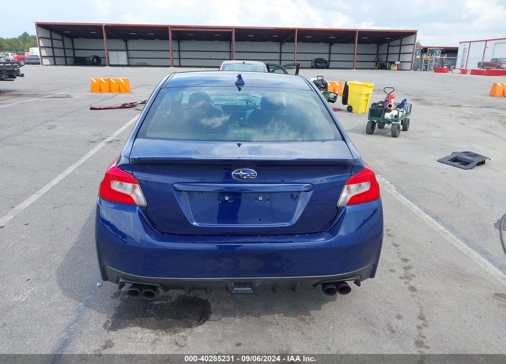 2016 SUBARU WRX PREMIUM VIN: JF1VA1E64G9813150