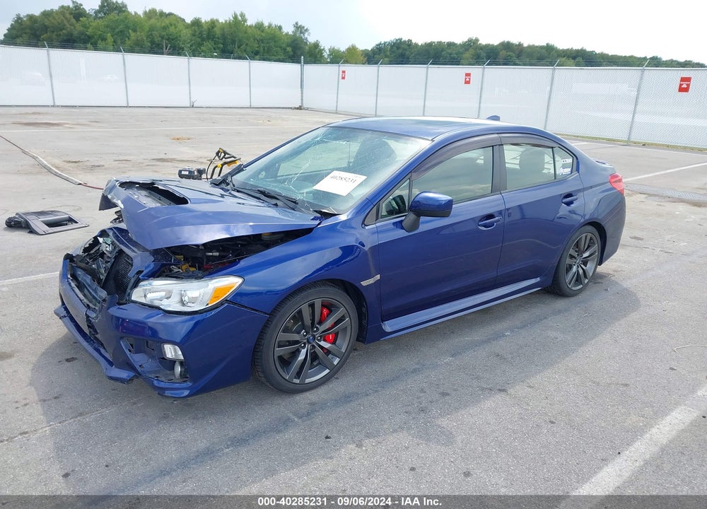 2016 SUBARU WRX PREMIUM VIN: JF1VA1E64G9813150