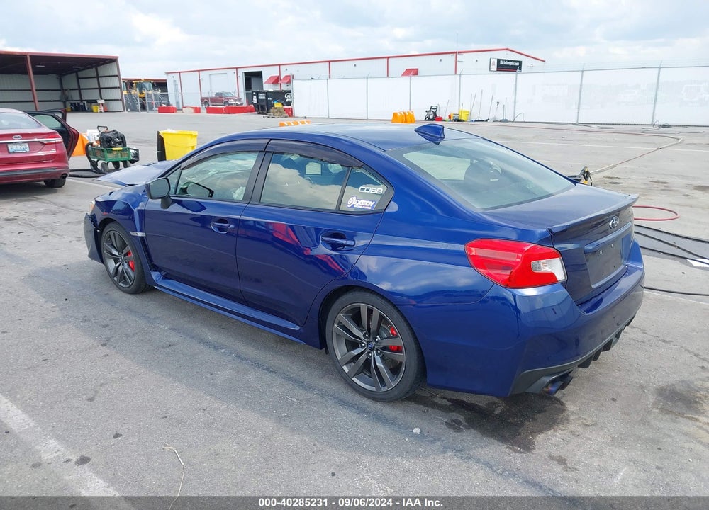 2016 SUBARU WRX PREMIUM VIN: JF1VA1E64G9813150