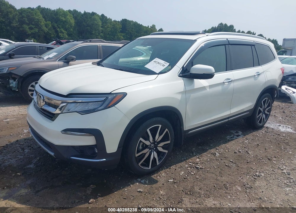 2019 HONDA PILOT TOURING VIN: 5FNYF5H60KB015173