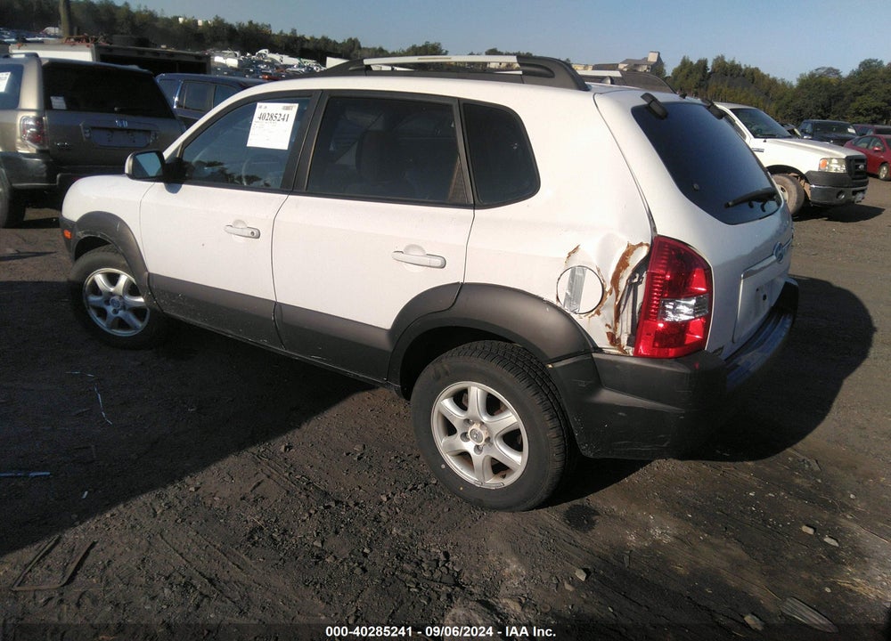 2005 HYUNDAI TUCSON GLS/LX VIN: KM8JN12D65U081965