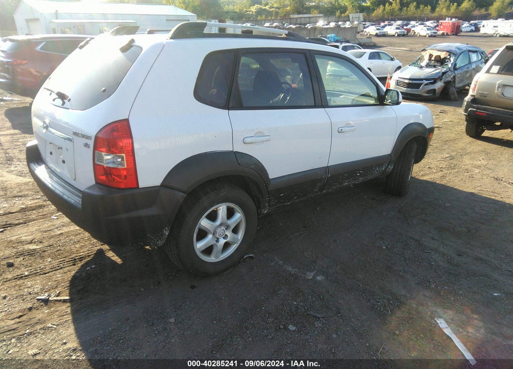 2005 HYUNDAI TUCSON GLS/LX VIN: KM8JN12D65U081965