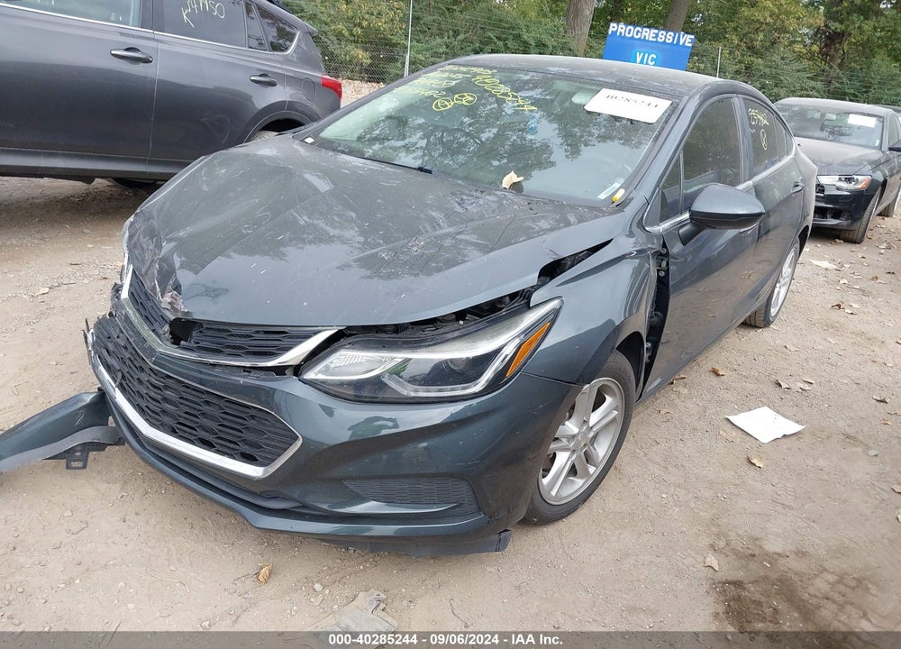 2018 CHEVROLET CRUZE LT AUTO VIN: 1G1BE5SM9J7233402