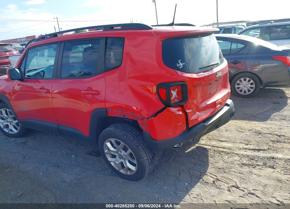 2018 JEEP RENEGADE LATITUDE FWD VIN: ZACCJABB8JPH60705