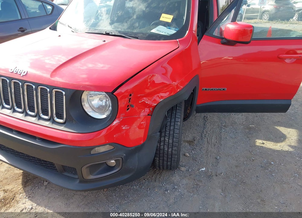 2018 JEEP RENEGADE LATITUDE FWD VIN: ZACCJABB8JPH60705