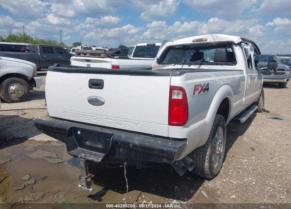 2012 FORD F-350 LARIAT VIN: 1FT8W3BT1CEB49244