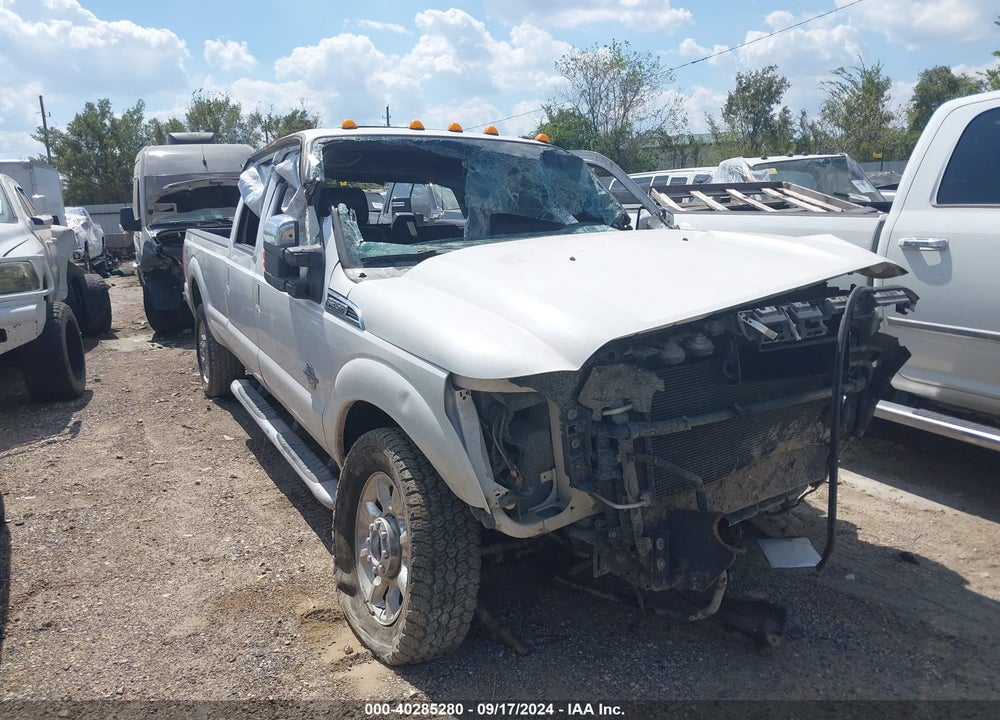 2012 FORD F-350 LARIAT VIN: 1FT8W3BT1CEB49244