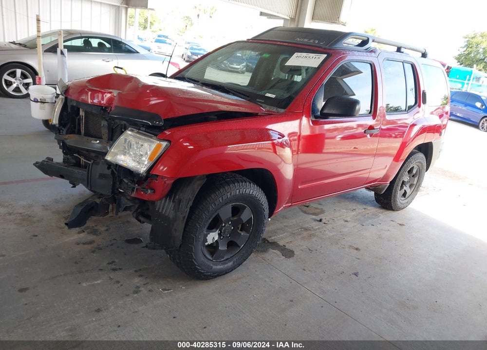 2009 NISSAN XTERRA X VIN: 5N1AN08U49C502448
