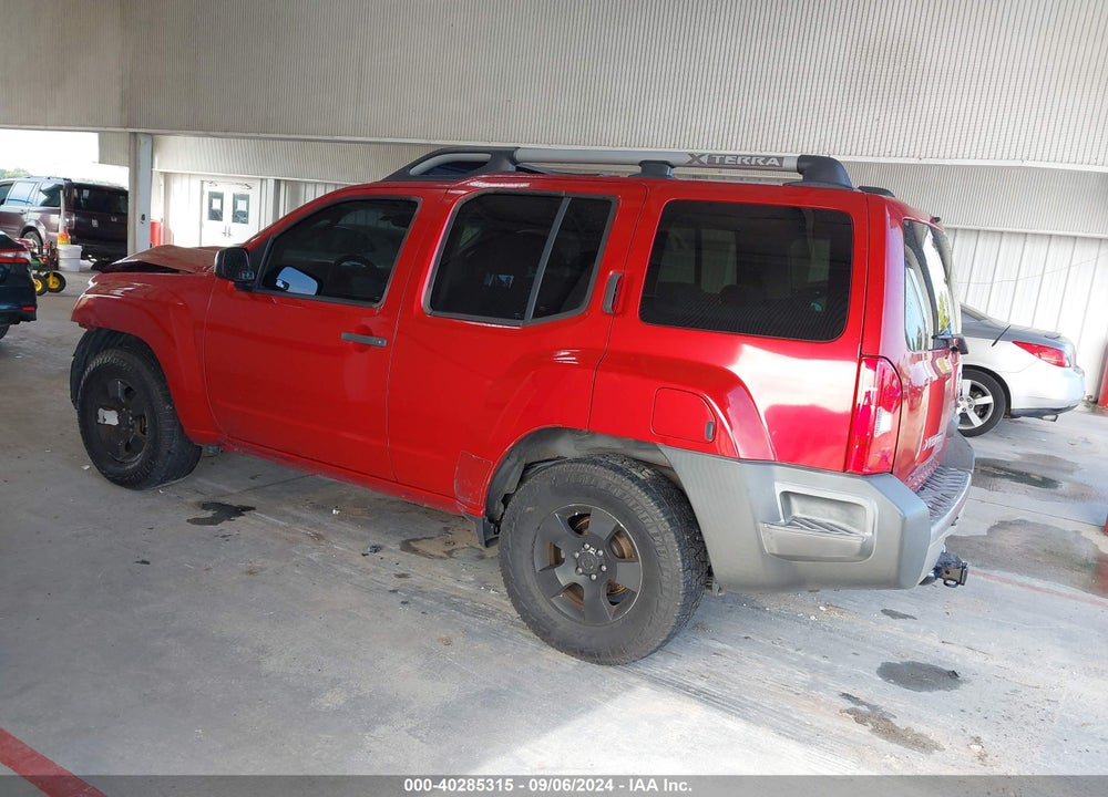2009 NISSAN XTERRA X VIN: 5N1AN08U49C502448