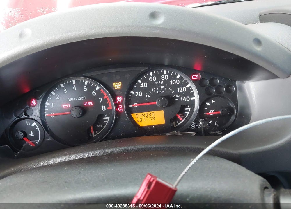 2009 NISSAN XTERRA X VIN: 5N1AN08U49C502448