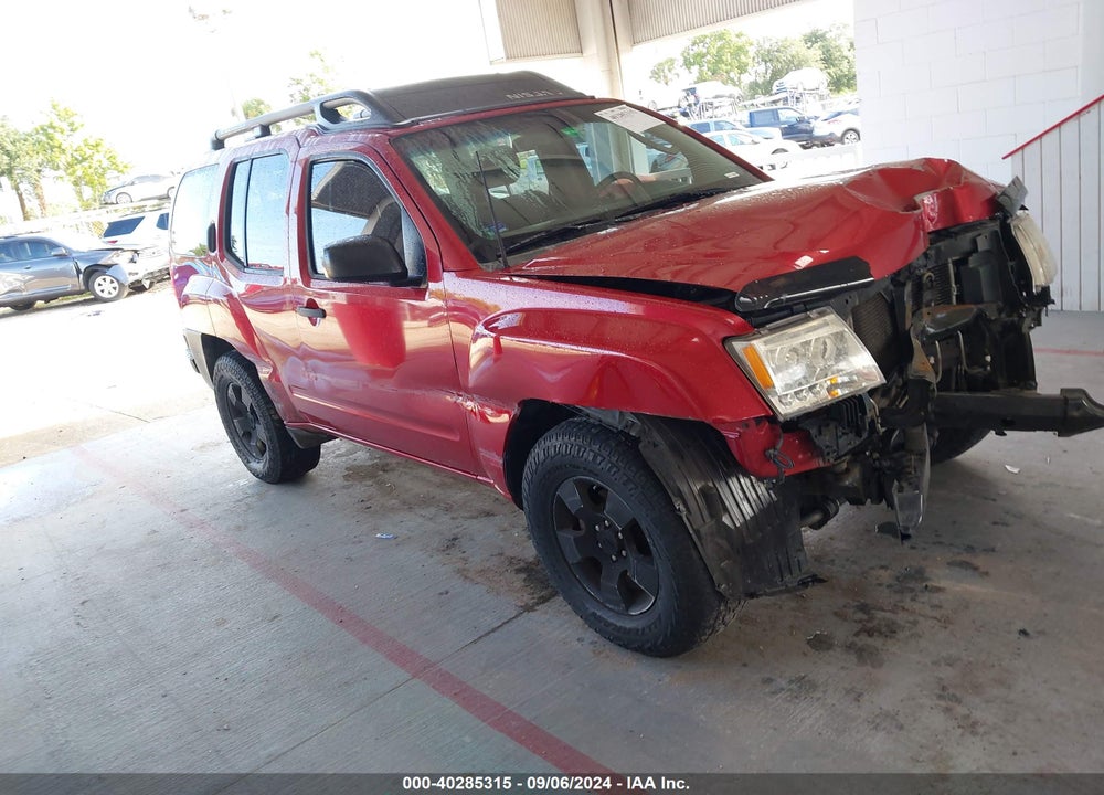 2009 NISSAN XTERRA X VIN: 5N1AN08U49C502448