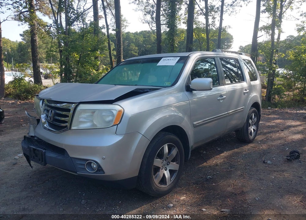 2012 HONDA PILOT TOURING VIN: 5FNYF3H95CB023463