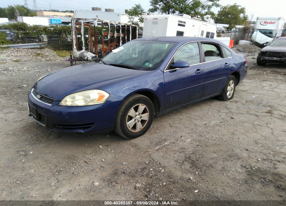 2007 CHEVROLET IMPALA LT VIN: 2G1WT58N979164869