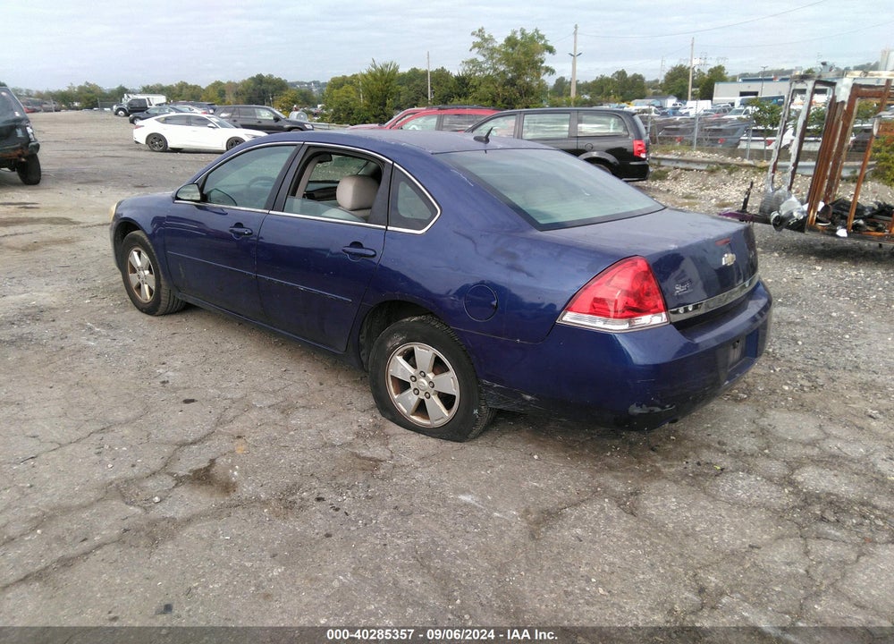 2007 CHEVROLET IMPALA LT VIN: 2G1WT58N979164869