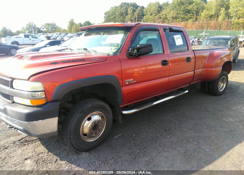 2001 CHEVROLET SILVERADO 3500 LT VIN: 1GCJC33191F165593