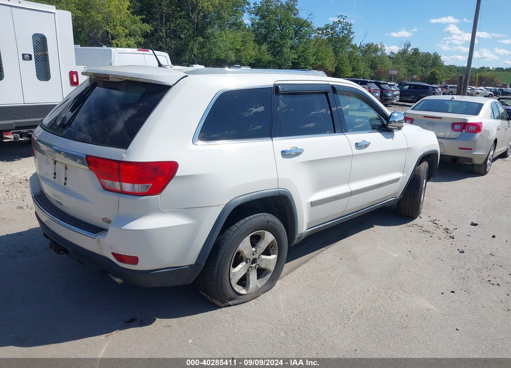 2011 JEEP GRAND CHEROKEE LIMITED VIN: 1J4RR5GT1BC603688