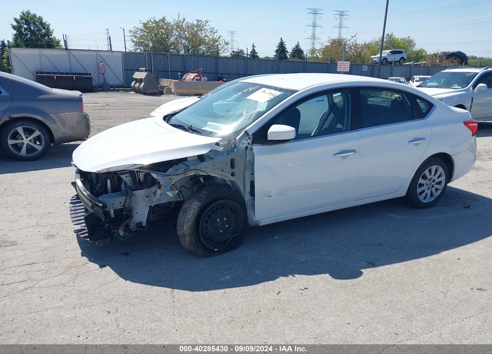 2019 NISSAN SENTRA S VIN: 3N1AB7AP0KY244777