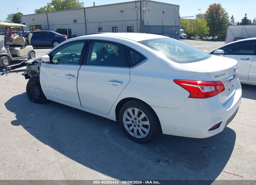2019 NISSAN SENTRA S VIN: 3N1AB7AP0KY244777