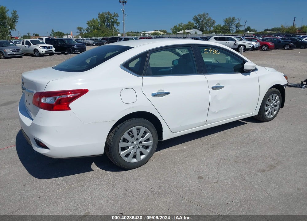 2019 NISSAN SENTRA S VIN: 3N1AB7AP0KY244777