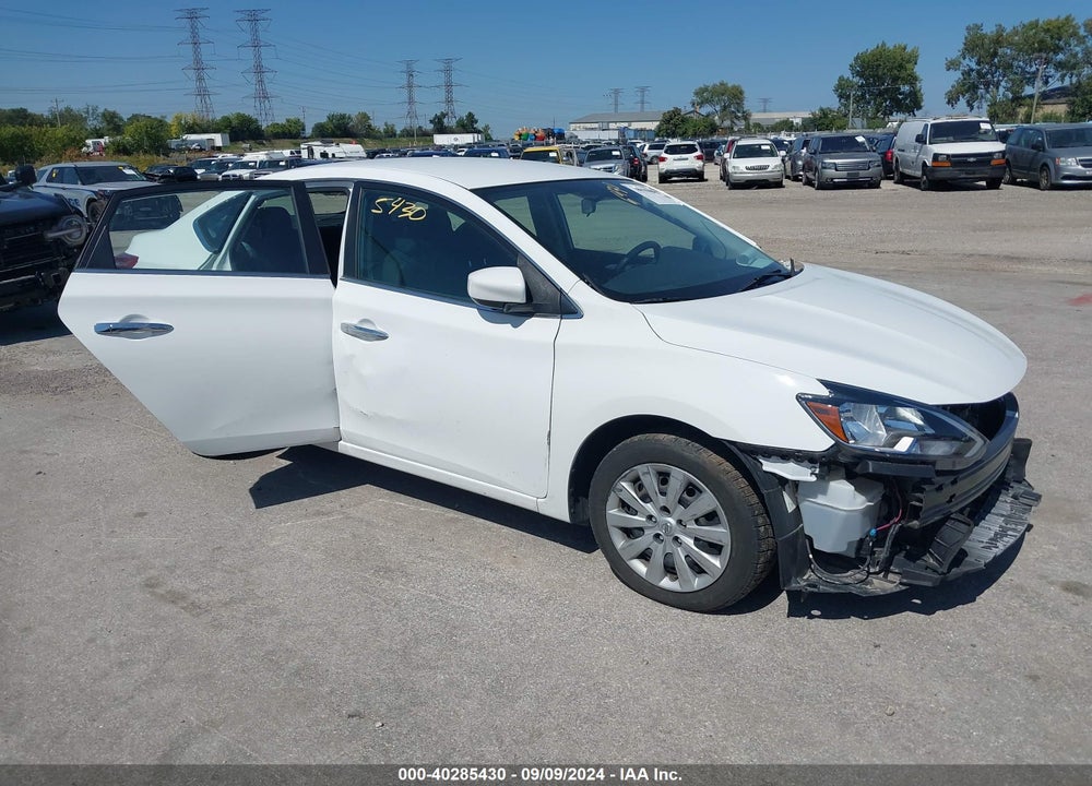 2019 NISSAN SENTRA S VIN: 3N1AB7AP0KY244777