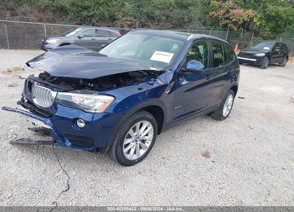2016 BMW X3 XDRIVE28I VIN: 5UXWX9C51G0D73562
