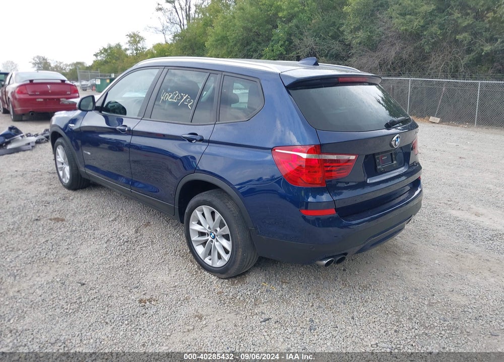 2016 BMW X3 XDRIVE28I VIN: 5UXWX9C51G0D73562