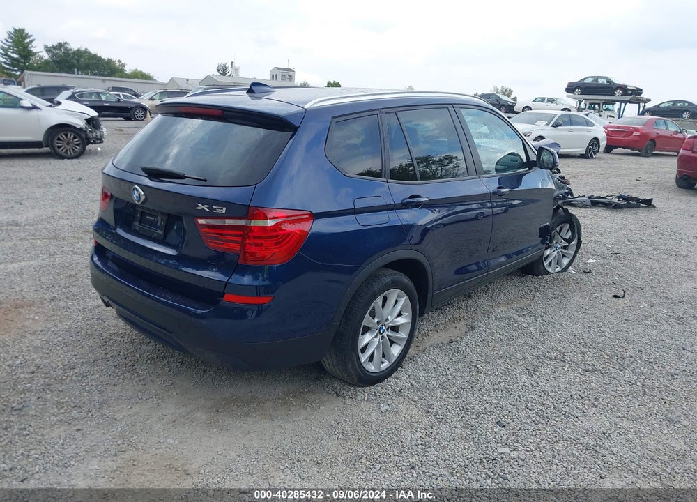 2016 BMW X3 XDRIVE28I VIN: 5UXWX9C51G0D73562