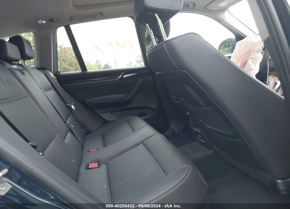2016 BMW X3 XDRIVE28I VIN: 5UXWX9C51G0D73562