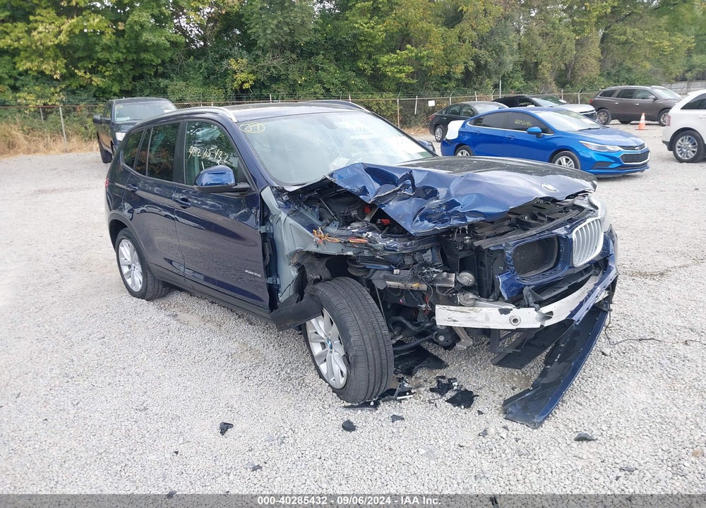 2016 BMW X3 XDRIVE28I VIN: 5UXWX9C51G0D73562